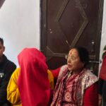 पीड़िता से की मुलाकात की विधायक सरिता आर्या ने