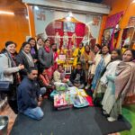 आर्ट ऑफ लिविंग हैप्पीनेस वूमेंस सदस्यों द्वारा