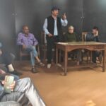 सेवानिवृत्त कर्मचारी संघर्ष समिति की बैठक