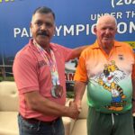 आसाम के गुवाहाटी मे आयोजित द्वितीय पैरा लॉन बॉल राष्ट्रीय चैंपियनशिप मे