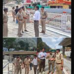 आगामी पर्यटन सीजन के दृष्टिगत अपर पुलिस महानिदेशक अपराध एवं कानून व्यवस्था ने किया कैंची धाम का स्थलीय निरीक्षण