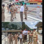 आगामी पर्यटन सीजन के दृष्टिगत अपर पुलिस महानिदेशक अपराध एवं कानून व्यवस्था ने किया कैंची धाम का स्थलीय निरीक्षण