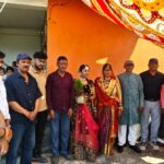 आंदोलन में सोनी ने महिला संगीत के अवसर पर एक पौधा धरती मां के नाम के किया