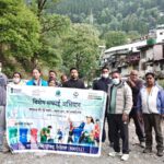 नगर पालिका परिषद  नैनीताल द्वारा पर्यावरण मित्रों ने सुखाताल वार्ड के मेट्रोपोल क्षेत्र में वृहद स्वच्छता अभियान चलाया गया