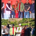 अनूठे पौधारोपण कार्यक्रम में गीता सौरभ और रोशनी ने परिणय सूत्र में बधने के बाद किया पौधा रोपण