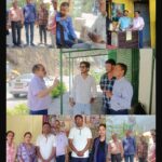 भाजपा नेता भुवन चंद्र आर्य नेरूसी ताकुला और नारायण नगर ने किया जनसंपर्क