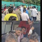 जल संस्थान पानी के टैंकर के ब्रेक फेल होने से