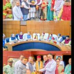 प्रभारी मंत्री एवं भाजपा नेता खजान दास पत्रकारों से रूबरू
