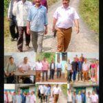 गांव गांव जाकर भाजपा नेता डॉ भुवन ने जाना लोगों का हाल