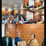 कुलपति प्रो दीवान सिंह रावत तथा परिसर निदेशक प्रॉफ नीता बोरा की