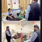 ज्योलीकोट के प्रभावित परिवारों के साथ मुलाकात की समाजसेवी शीलू कुमार ने