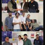 इतिहास विभाग के तत्वाधान में हुआ रक्तदान शिविर आयोजित