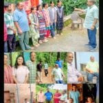 कोटाबाग ब्लाक के ग्रामसभा तलिया, स्यात, पांडे गांव में भाजपा नेता भुवन ने जनसंपर्क किया