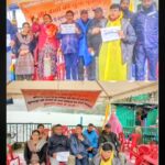 मूसलाधार वर्षा के बीच कृष्णापुर वार्ड के