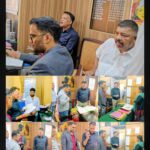जिला पंचायत कार्यालय के औचक निरीक्षण से मचा हड़कंप